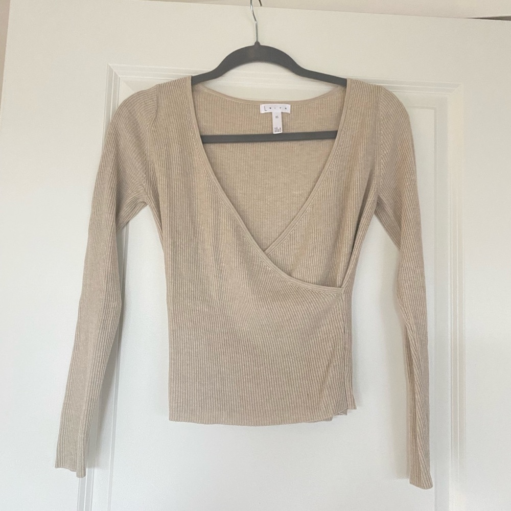 Leith Tan Sweater